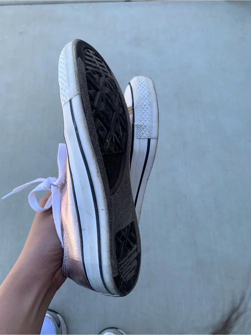 Converse Shiny Pink Sneakers